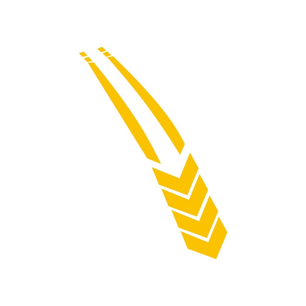 Pegatinas reflectantes a rayas para guardabarros de coche, pegatinas de línea para motocicleta, impermeables, antiarañazos: Amarillo