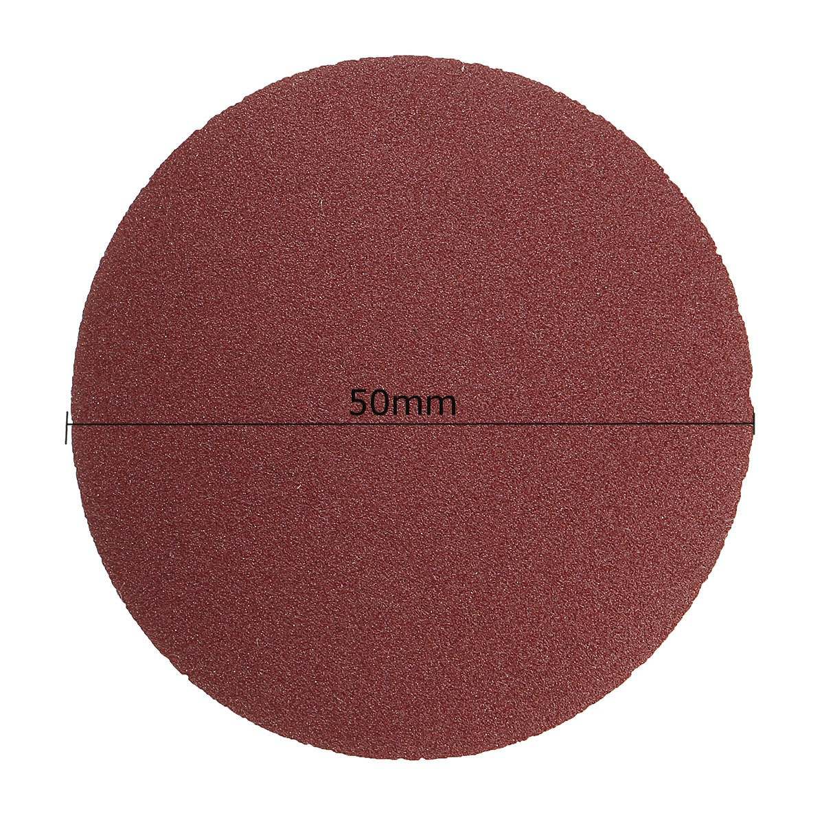 10Pcs 2inch 50mm 80-3000 Grit Sanding Disc Set Ho&Loop Wet Dry Round Sandpaper Wood Polishing Grinding Sheet Abrasive Tools