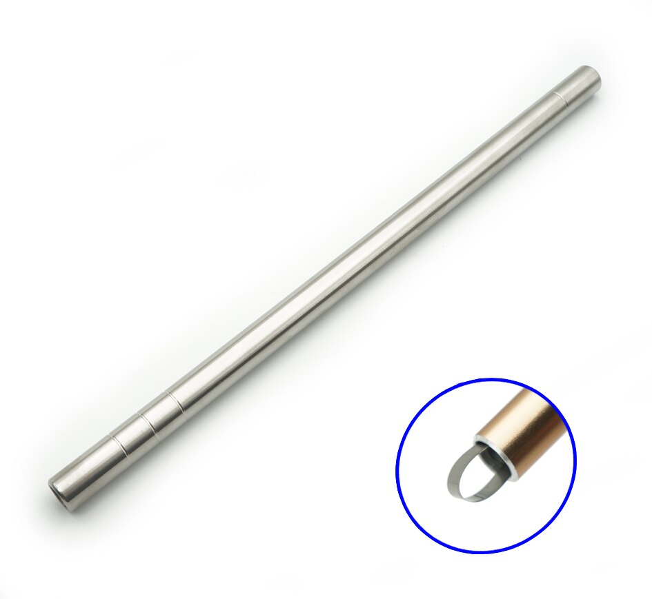 Stylo magique pour graver les cheveux, stylo rasoir, multicolore en acier inoxydable 10 lames, visage en acier au carbone: wide blade SILVER