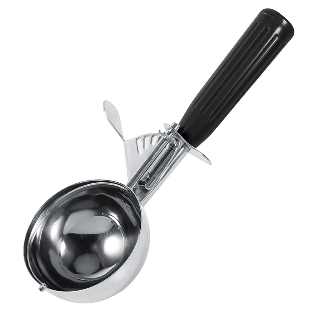 Stainless Steel Ice Cream Scoops with Plastic Handle Fruit Mash Spoon Ice Cream Ball Scoop Ice Cream Spoons Kitchen Tool
