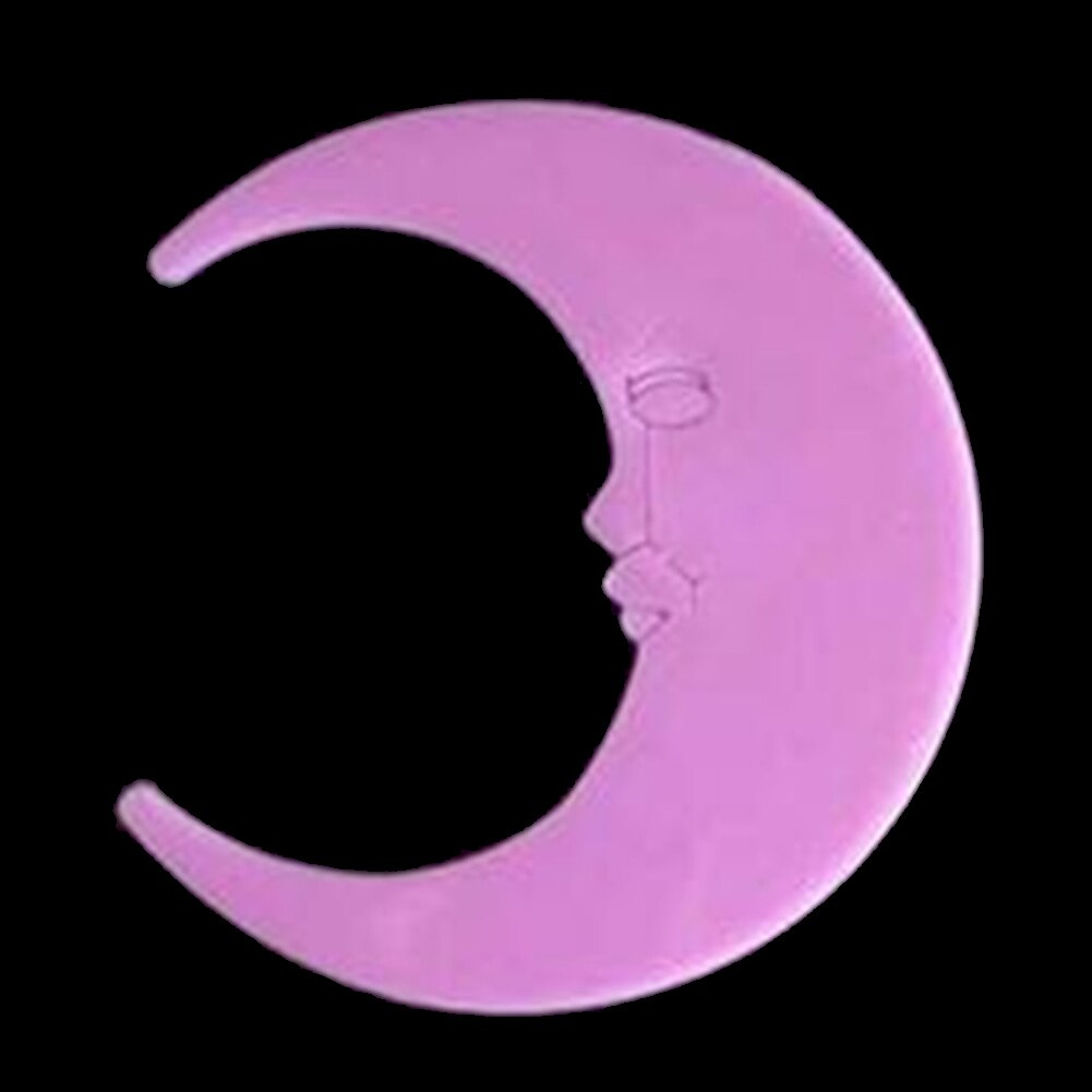 8Cm Stickers Creatieve Moon Glow In The Dark Lichtgevende Op Muurstickers Voor Kinderkamer Woonkamer Muurtattoo home Decoratie: 02