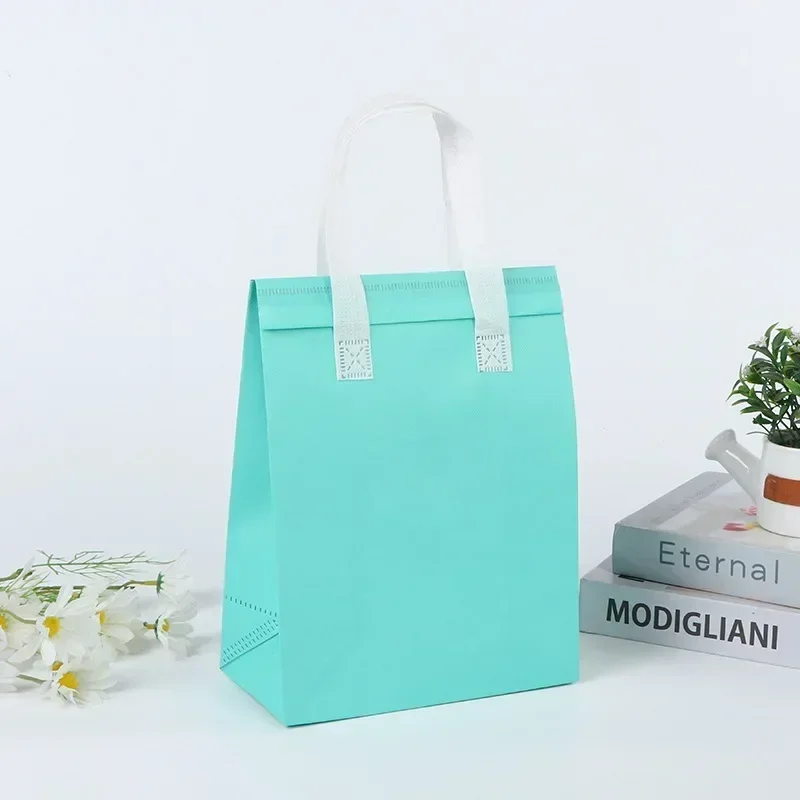 50 Uds. Bolsas de embalaje de alimentos de , bolsa aislante autoadhesiva de múltiples especificaciones, bolsa de papel de aluminio portátil impermeable laminada