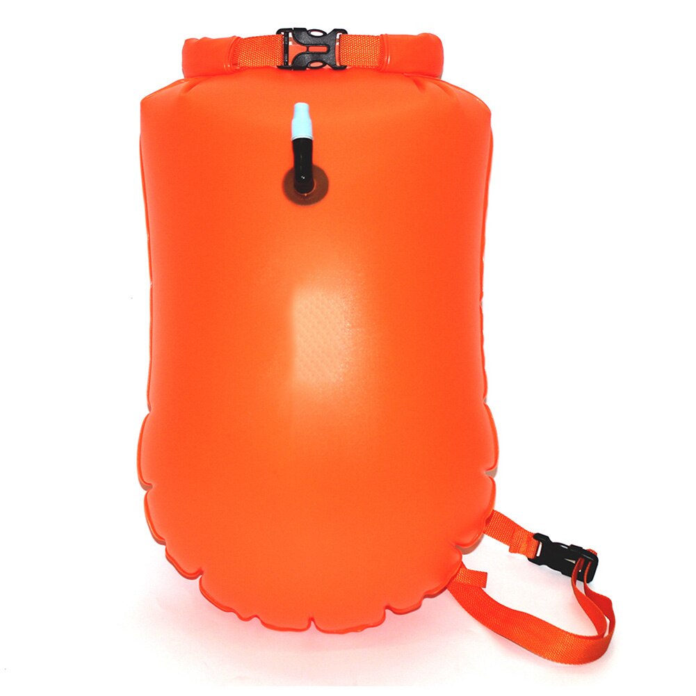 Bouée de bain pour nageurs Signal natation bulle épaissie Anti-noyade sac de plage tirer bouée pour enfants adultes B2Cshop: Orange