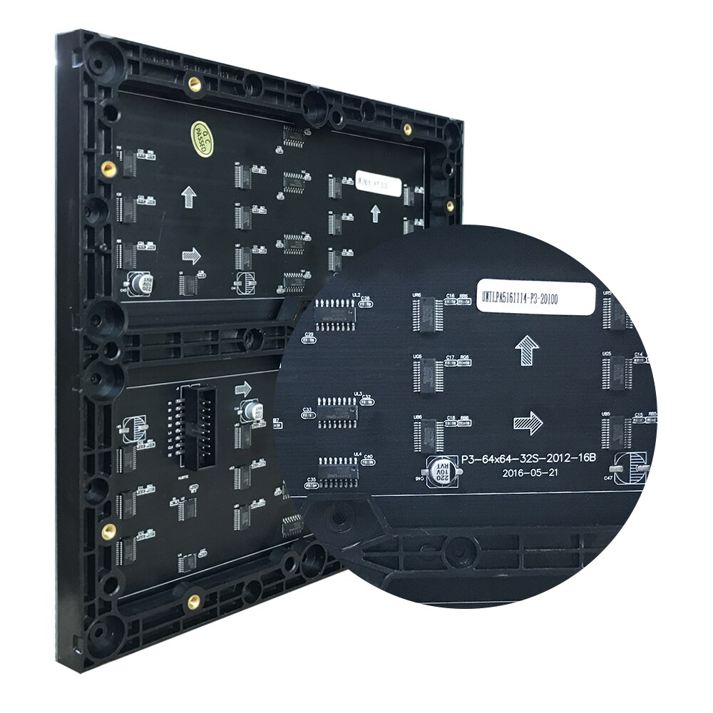 Led Display Panel P3 Indoor Full-Color Led Display Module 192*192 Mm