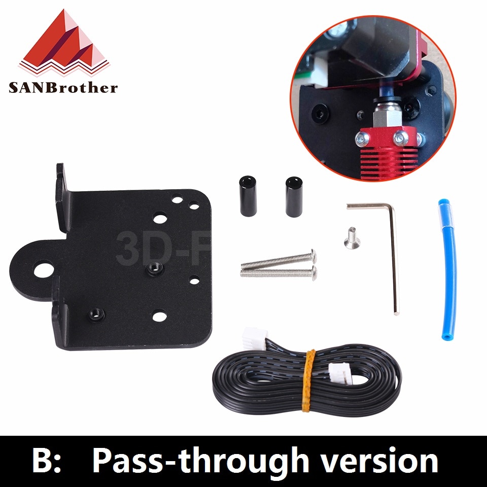 Ender 3 Direct extrusion Drive Plate Upgrade Kit Aluminum Alloy For Creality CR10 Ender-3 5 pro Direct Extruder Adapter Plate 5.