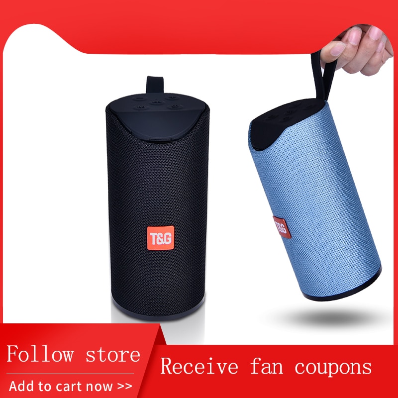 TG113 Bluetooth Speaker Portable Speaker Wireless Outdoor Sports Waterproof Subwoofer Audio Stereo Music Surround Sound