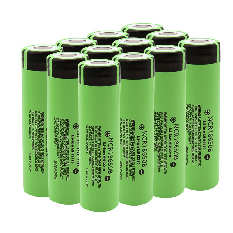 100% original NCR18650B 3,7 V 3400 mah 18650 3400 mah para batería de litio recargable