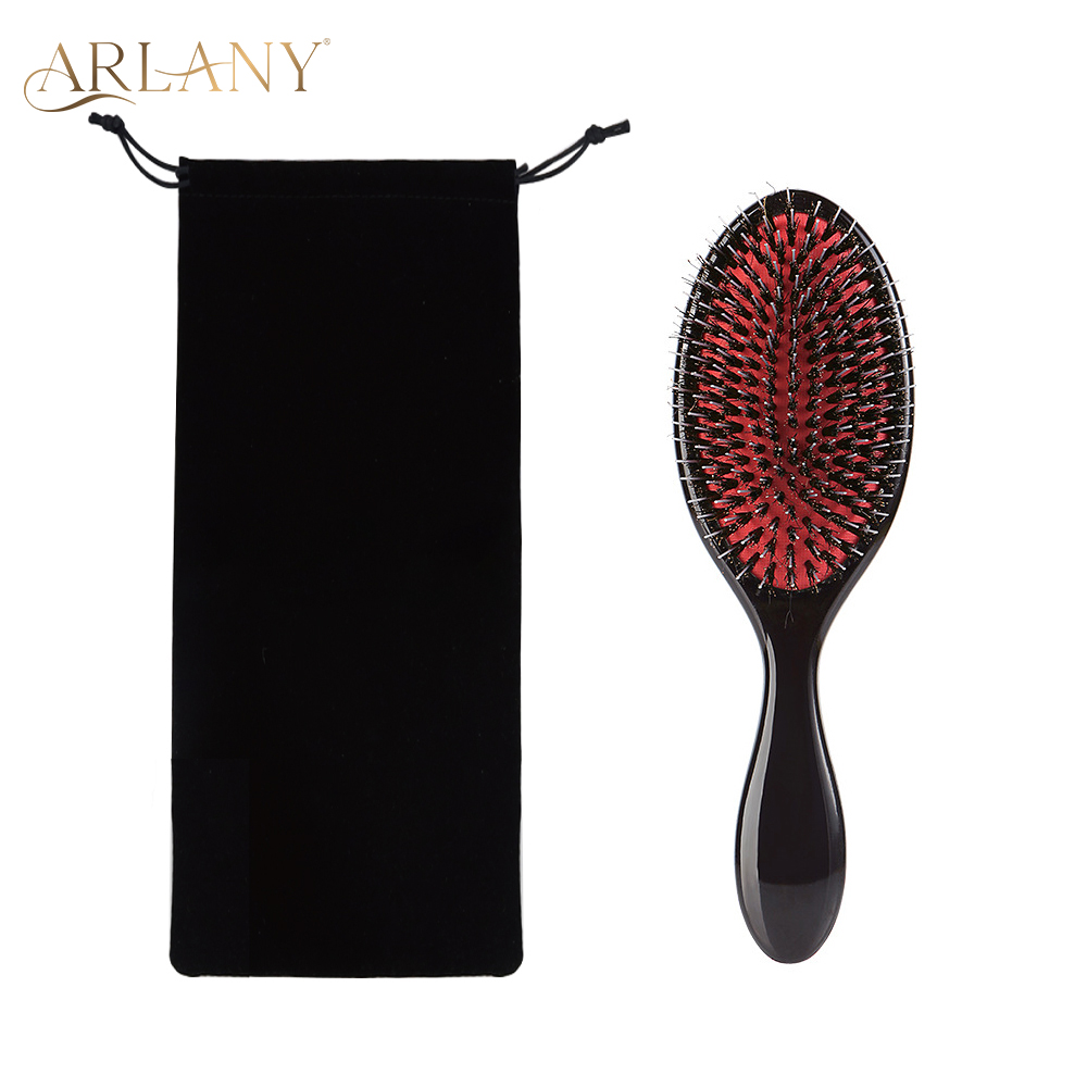 ARLANY-cepillo de pelo con cerdas de jabalí, peine de masaje, herramienta de Peinado, accesorios de salón de belleza, herramienta para extensiones de cabello de peluquería