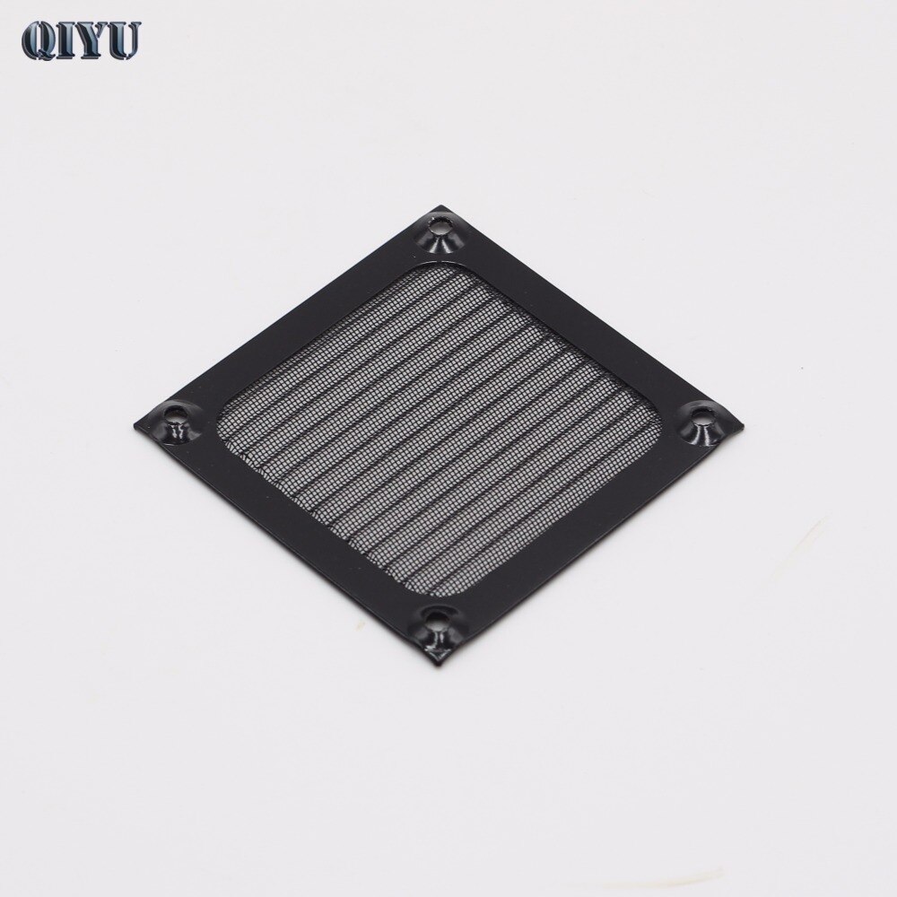 Metal dust filter, 8 cm PC computer chassis cooling fan dust,S80-MF Black Aluminum mesh,8025 8038 fan grill