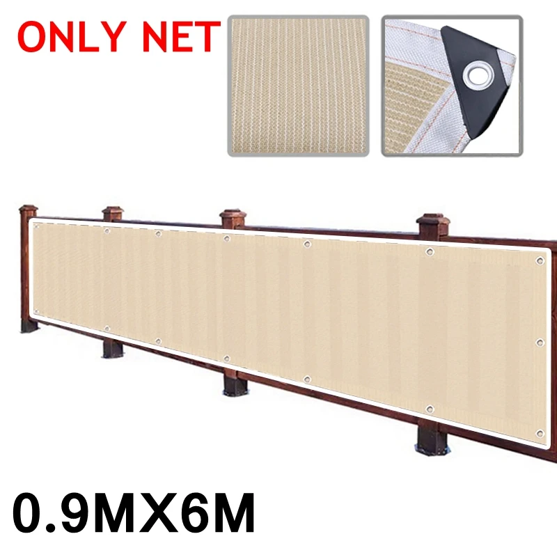 Zonnescherm Netten Balkon Privacy Hek Net Tuin Onderdak Scherm Zonnescherm Buiten Tuinhuisjes Zeil Luifel Terras Schaduwdoek