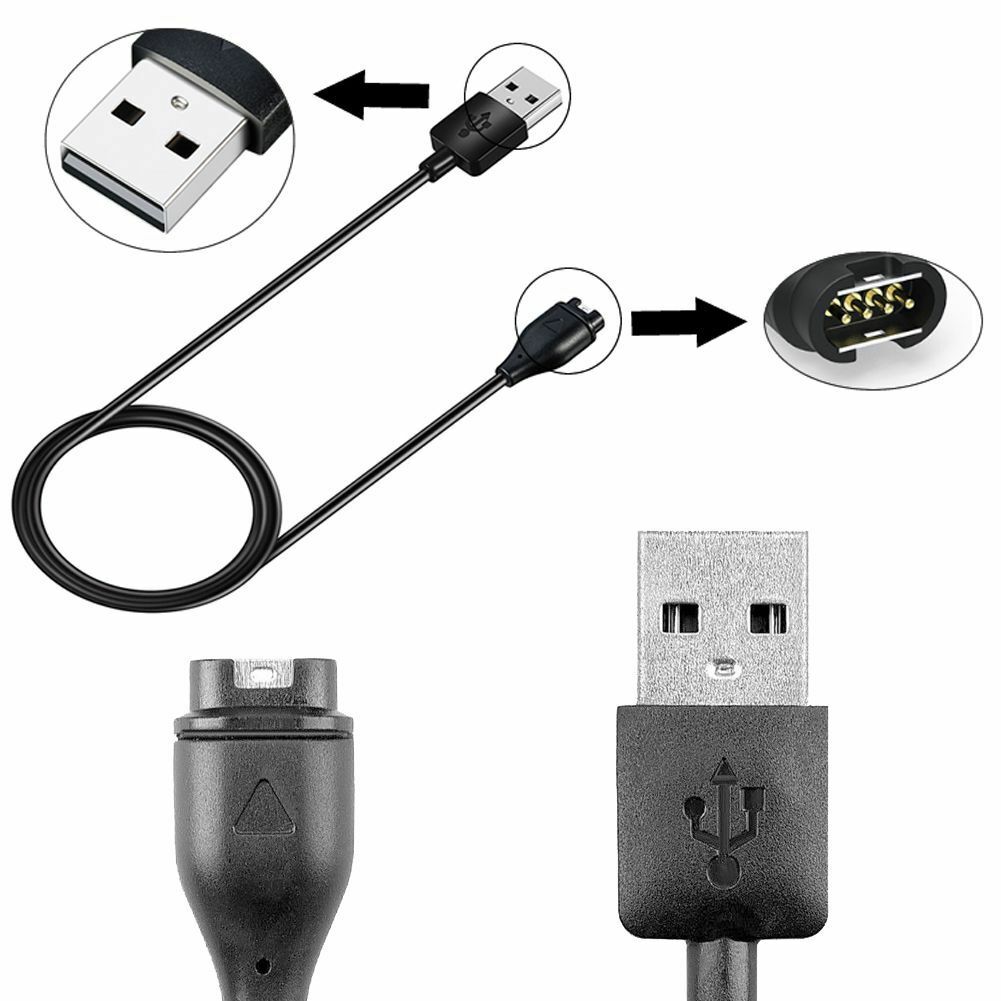 Usb-oplaadkabel Charger Voor Garmin Fenix 5 5S 5X Plus Forerunner Oplaadkabel 1m
