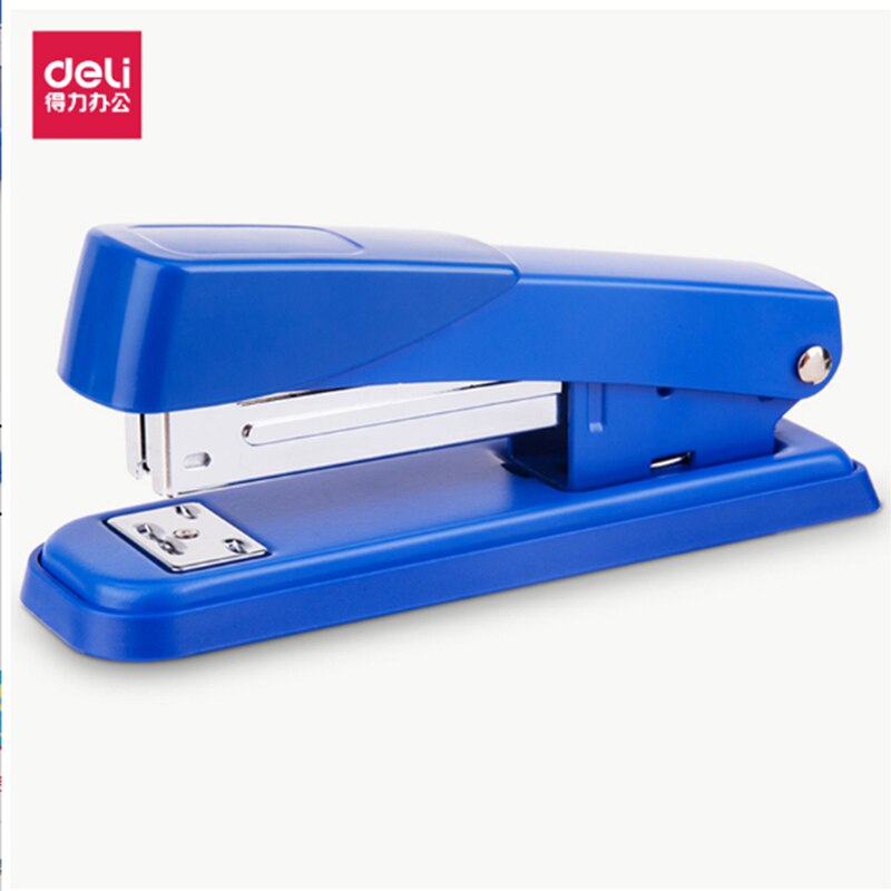 Engrapadora multifunción de Metal Deli, 1 unidad, color al azar, para papel escolar, oficina, archivo de hoja, organizador de informes, enlace