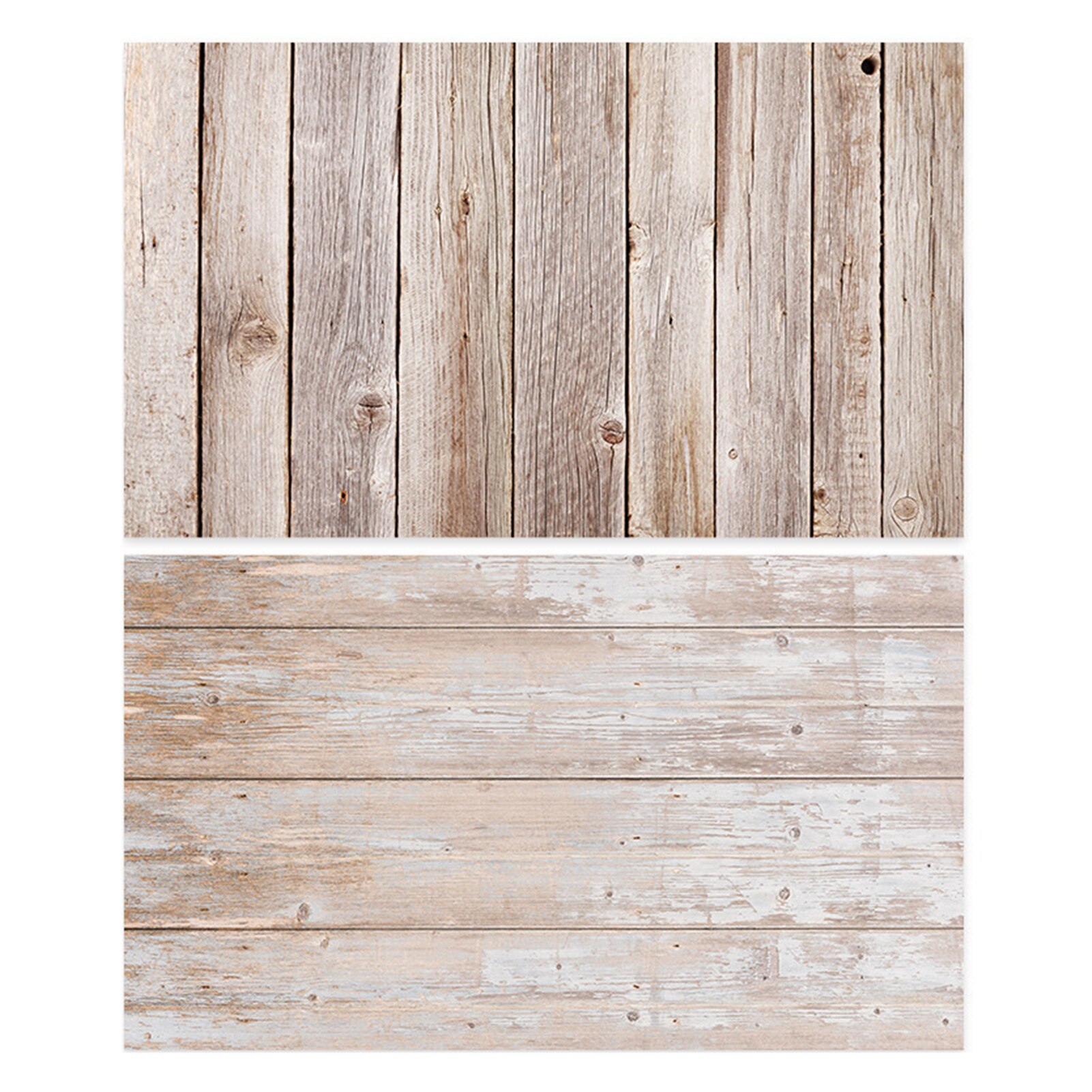 21 x 33 Inch/ 53cm x 83cm Double Sided Photography Background Paper Wood Grain Photography Background for Food Photography Photo: Option 3