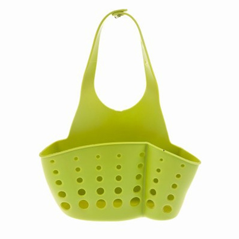Kitchen Sink Holder Hanging Drain Basket Adjustable Soap Sponge Shelf Organizer Bathroom Faucet Holder Rack Kitchen Accessories: Chocolate