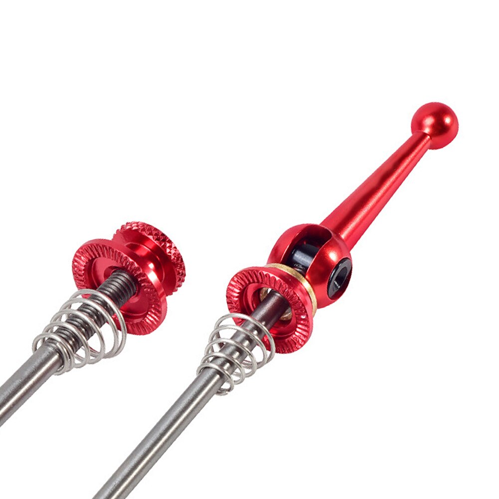 Quick Release Rod1 Pair Bicycle Wheel Quick Release Hub Front Rear Axle Skewer Set Titanium Alloy Accessories For MTB Road Bike