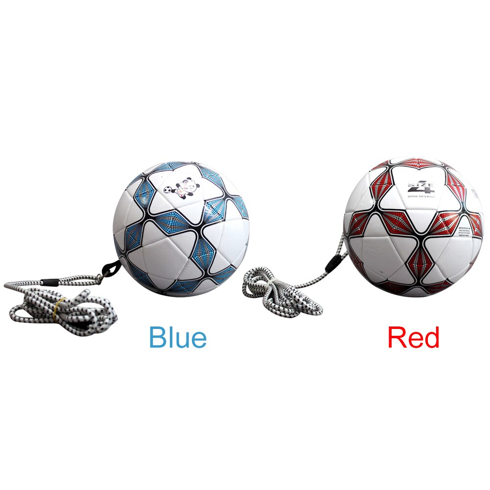 Soccer Ball with Rope Auxiliary Childrens Training Balls Kick Back Football School Sport Training Balls Equiment