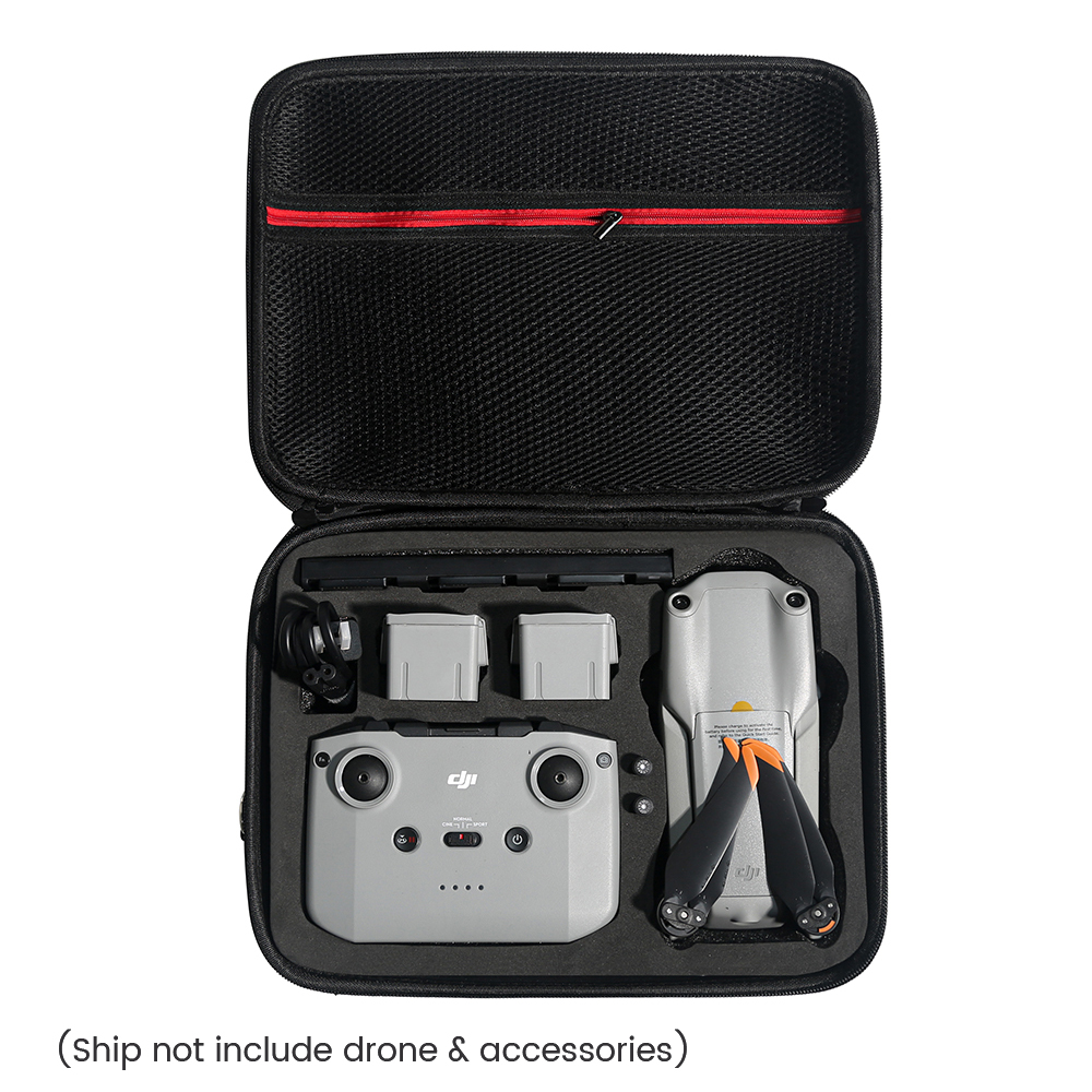DJI Air 2S Bag Waterproof Portable Carry Case Storage Handbag for DJI Mavic Air 2/2S Bag Drone Accessories: Black black liner