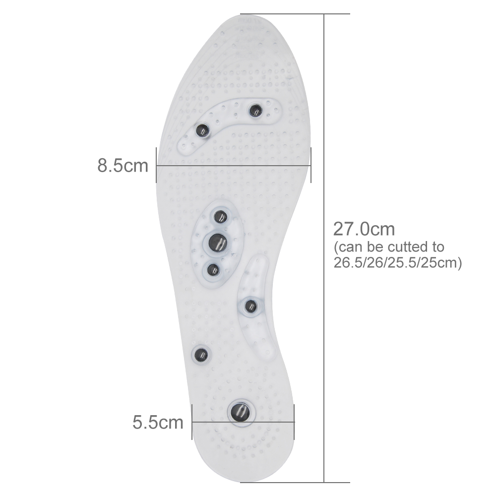 1 paar 3 paar schoengel inlegzolen voeten magnetische therapie comfort pads voetverzorging ontspanning voetmassage apparaat gewichtsverlies mannen vrouwen
