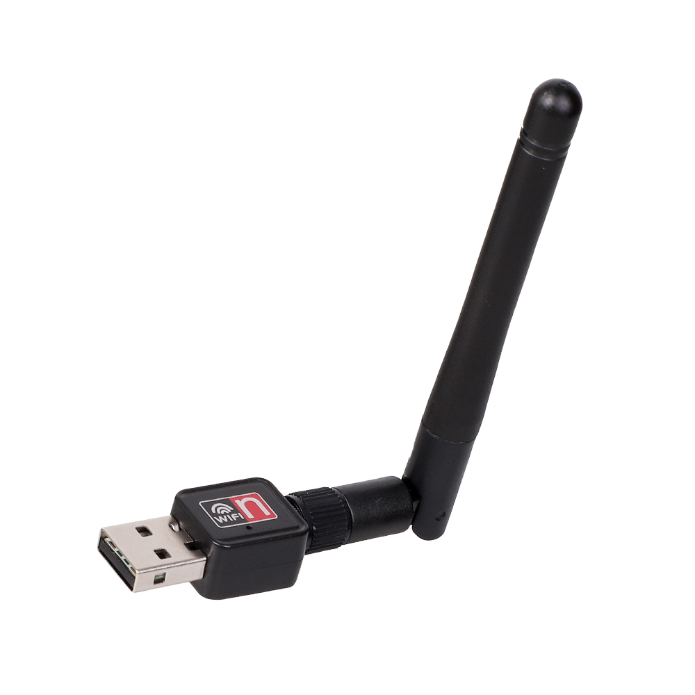 150Mbps RTL8188 Wireless Network Card Mini USB 2.0 WiFi Adapter LAN Wi-Fi Receiver Dongle Antenna 802.11 b/g/n for PC Windows: Default Title