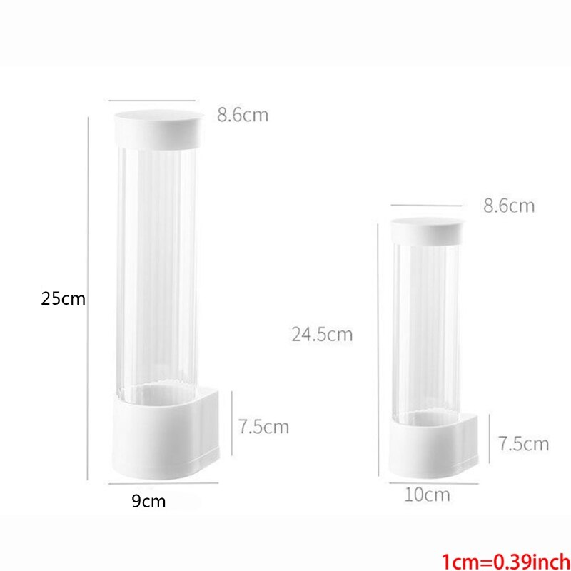 Dispenser automatisch bekerverwijderaar wegwerpbeker plastic beker papieren beker stofopbergrek bekerhouder automatische bekerverwijderaar