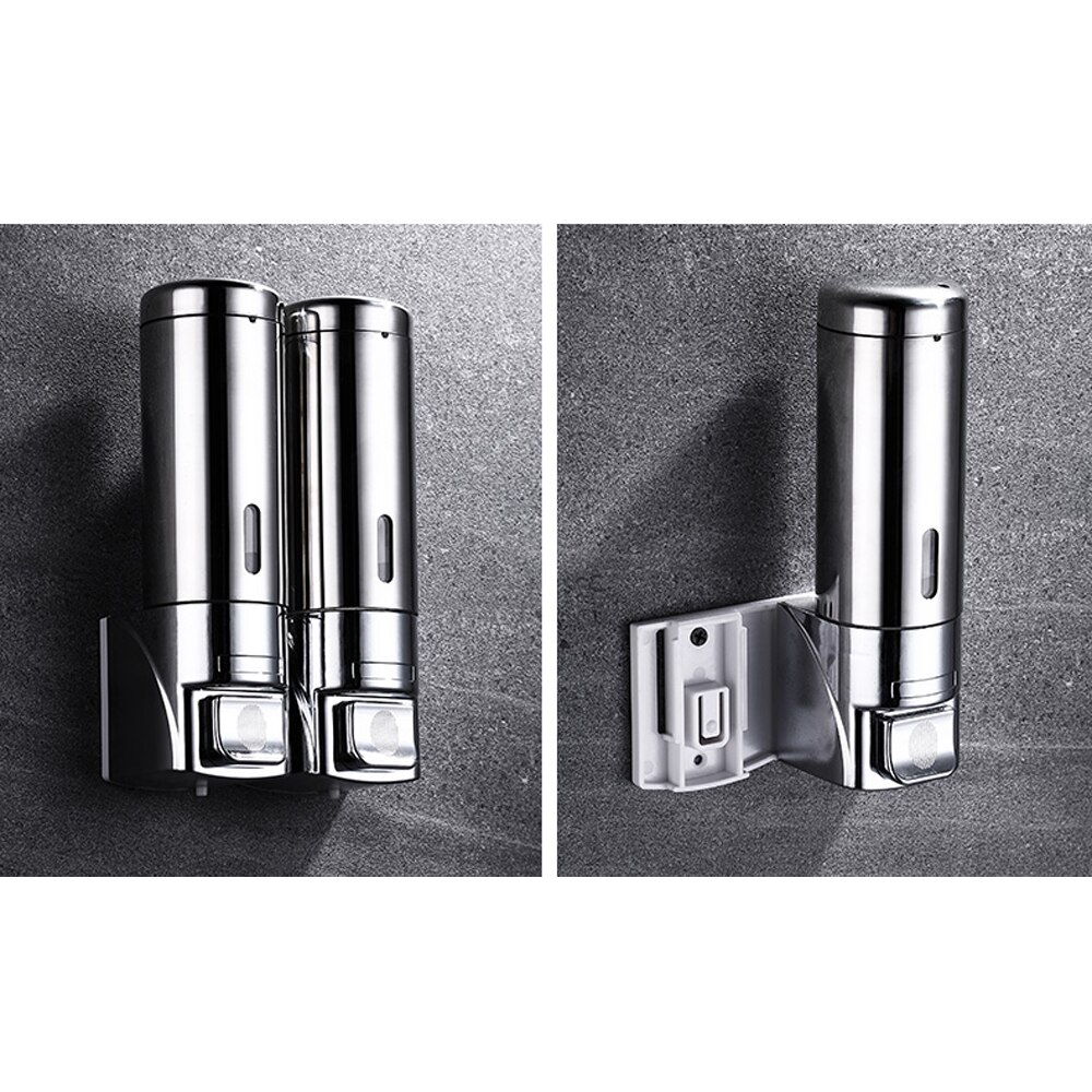 Manual Press Liquid Soap Dispenser Deck Mounted Counter Soap Dispenser For Kitchen Stainless Steel Bottle Bathroom Liquid Foam