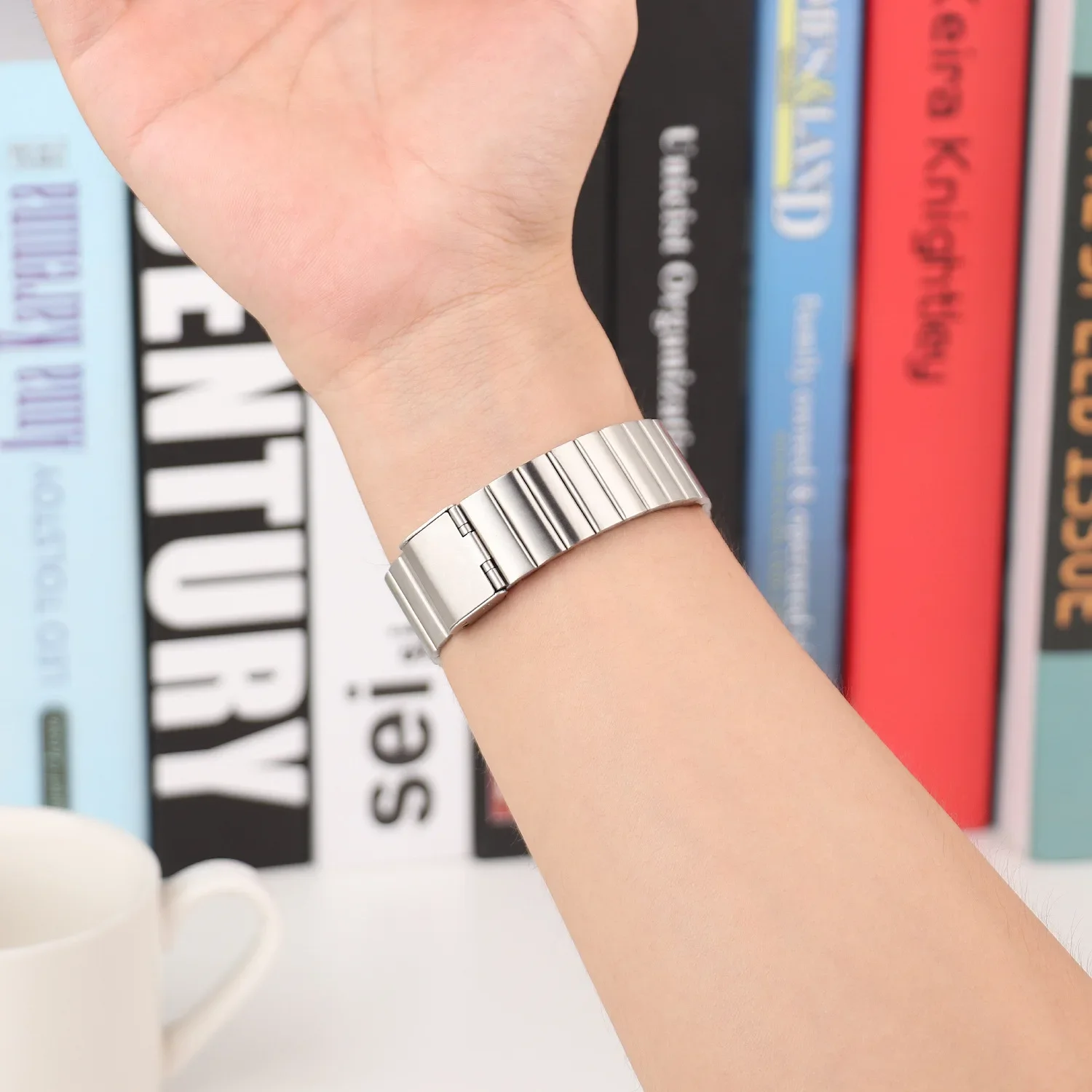 Rostfritt stålarmband för xiaomi watch  s3 klockarmband för xiaomi watch  s2 42mm/46mm armband för xiaomi watch  s1 active metallarmband