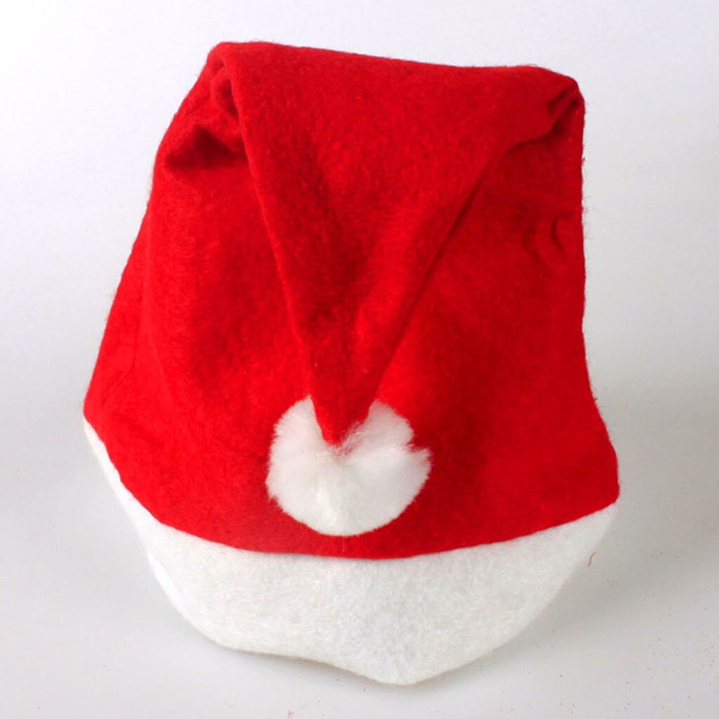 Sagace Hoeden Winter 5Pcs Volwassen Unisex Xmas Red Cap Santa Hoed Voor Kerst Festival Party Caps Vrolijk Kerstfeest
