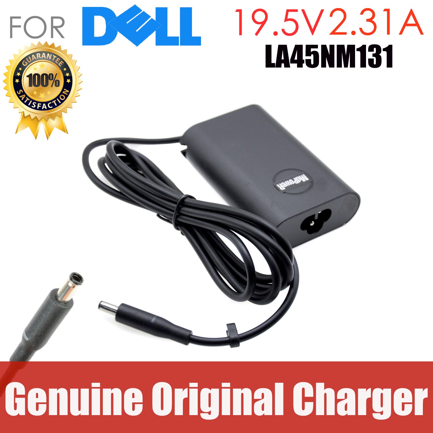 Originele 19.5V 2.31A Laptop Ac Adapter Voor Dell 45W XPS12 XPS13 9343 9350 9360 7437 9343 9365 4.5*3.0 Charger