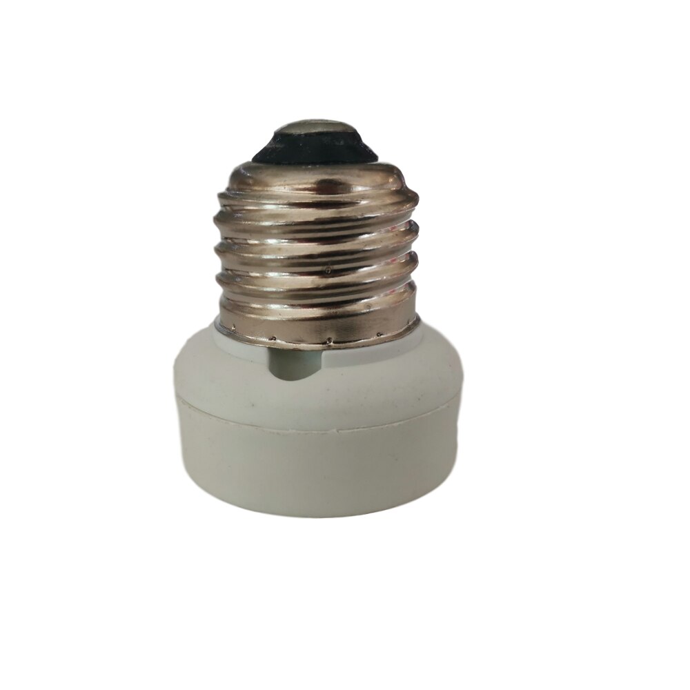 E27 To GU24 Lamp Bulbs Holder Socket Adapter Converter White