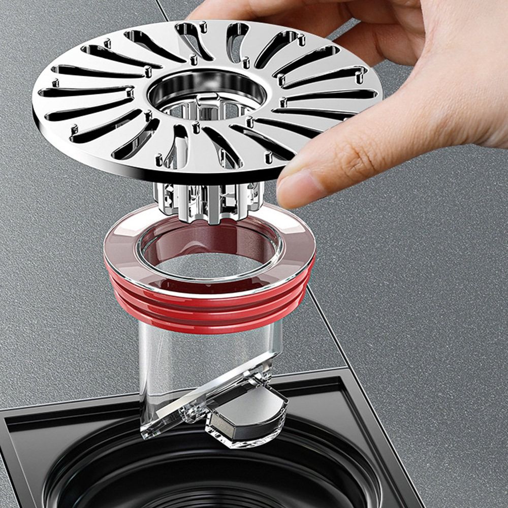 Núcleo de drenaje de piso Universal antiolor, tapón de colador de alcantarillado, filtro de drenaje de lavabo extraíble, accesorios de cocina y baño