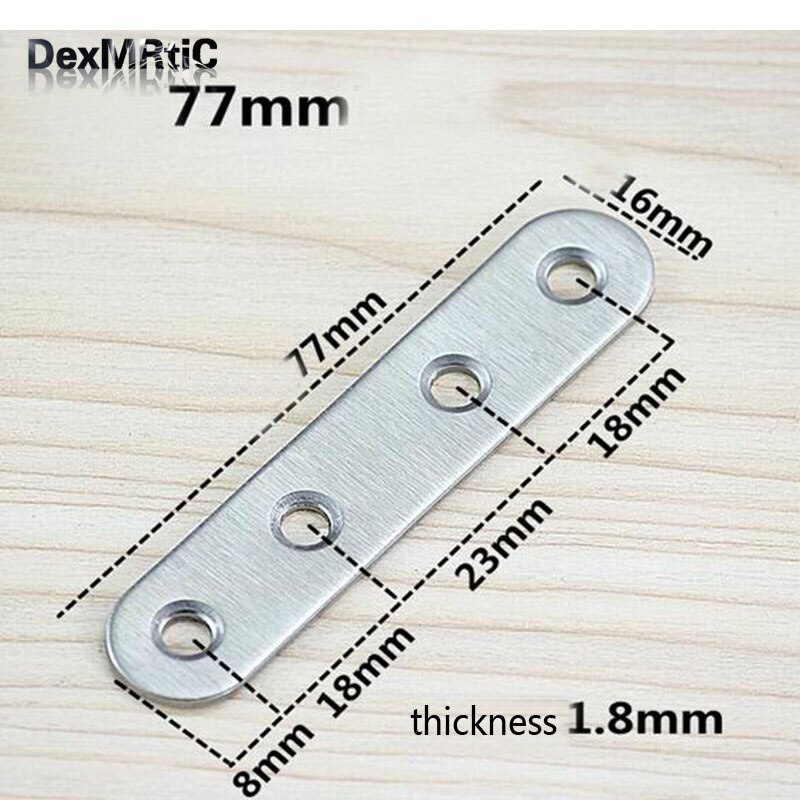 Raccords fixes support d&#39;angle en acier inoxydable | 10 pièces, raccords pour Tables et chaises, quincaillerie de meuble