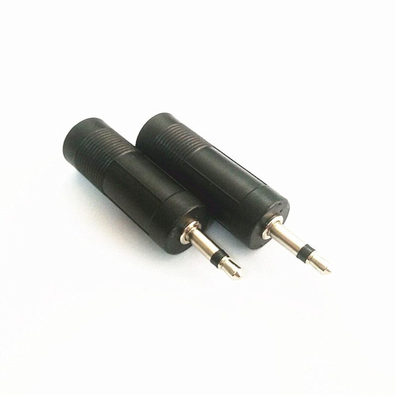 1/4 Inch Female to 1/8 Inch Electric Guitar Adapter Set to USB Interface Link Cable 3.5mm to 6.35mm for PC Recordin Guitars Bass