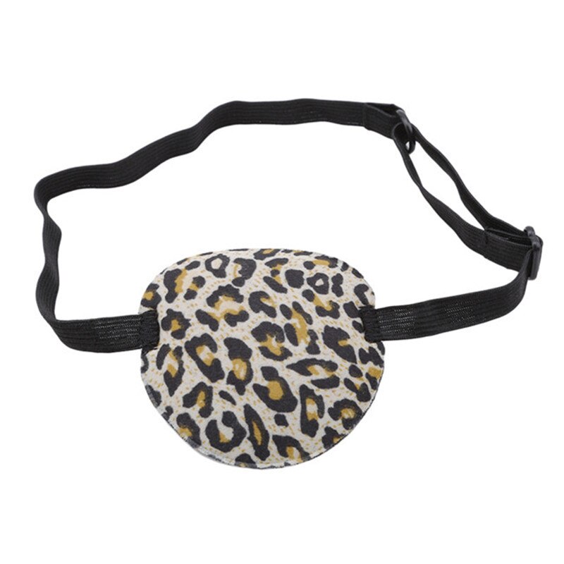 Adult Child Single Eye Cover Silk Eyeshade Sleeping Eye Mask One-eyed Cover Portable Soft Eye Patch Amblyopia Traning Goggles