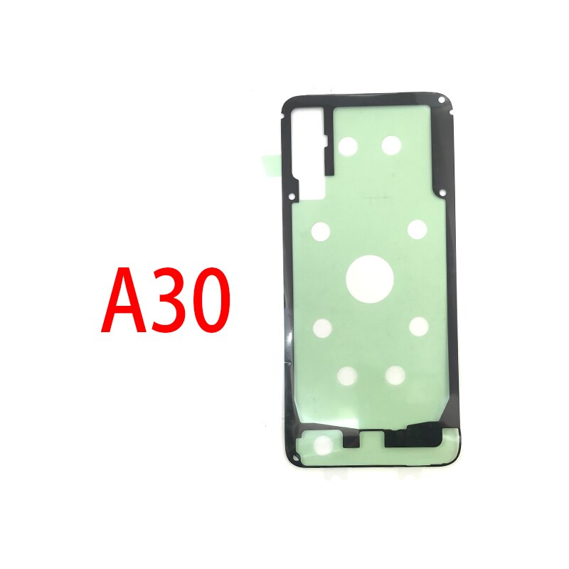 5Pcs Back Behuizing Batterij Cover Met Lijm Sticker Voor Samsung A10 A20 A30 A50 A60 A70 S20 ultra S20 Plus: A30 A305F