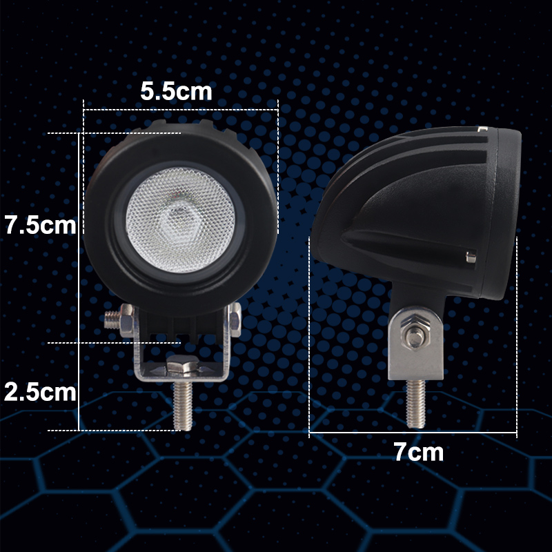 LED Motorrad Scheinwerfer Tagfahrlicht Stelle Flut Strahl Auto Motorrad Soocter LED-lampe Nebel Lampe Arbeit Kopf Licht