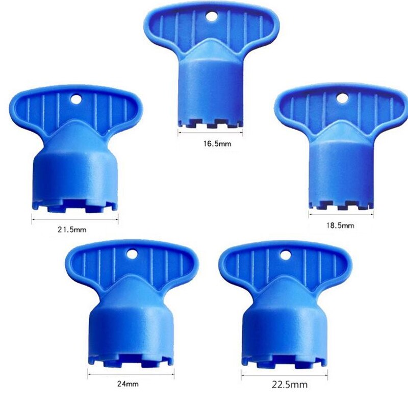 5 Pcs Plastic Kraan Beluchter Reparatie Vervanging Tool Spanner Voor Beluchter Wrench Sanitair Kraan Inflator Filter Liner Tool: Default Title