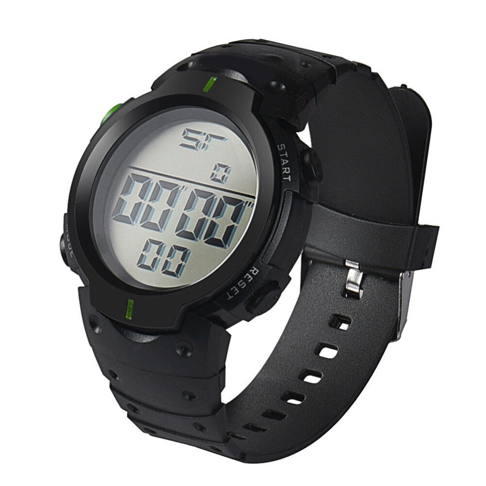 Waterproof Men's Silicone LCD Digital Stopwatch Date Rubber Sport Wrist Watch