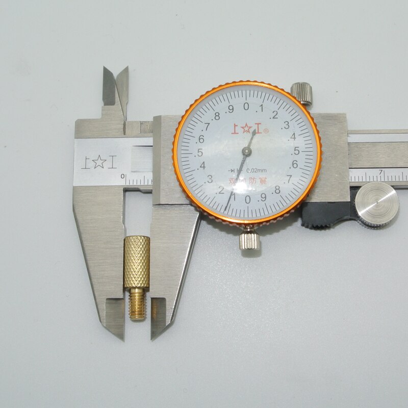 Green World 1pc/lot Solid Brass Adapter,English cleaning rods adapters, Male Thread 10-32T ,Female Thread 8-32T