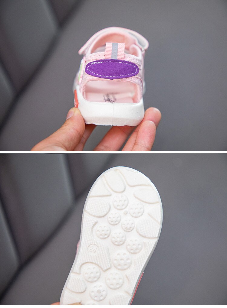 Baby Sandal Soft Sole Non-slip Children Function Sandal Anti-collision Child Sandal Girl Summer Toddler Shoes