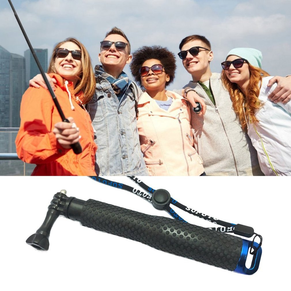 Universele Voor Go Pro Action Camera 19Cm Dompelpompen Drijvende Drijfvermogen Duiken Stok Handheld Staaf Met Polsband Accessoire