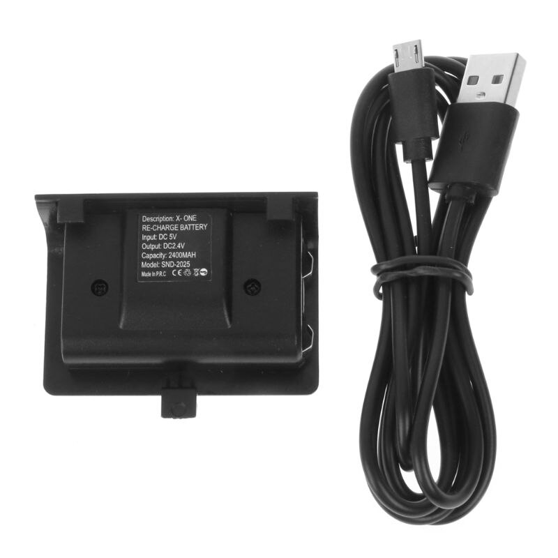 Nuovo Kit caricabatterie NI-MH 2400mah batteria ricaricabile cavo USB per xbox one