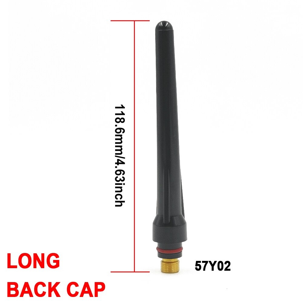TIG Welding Torch Argon Consumable #6 Alumina Nozzle 1.0/1.6/2.4/3.2mm Tungsten Tig Collet Body Long Cap For WP17 WP18 WP26