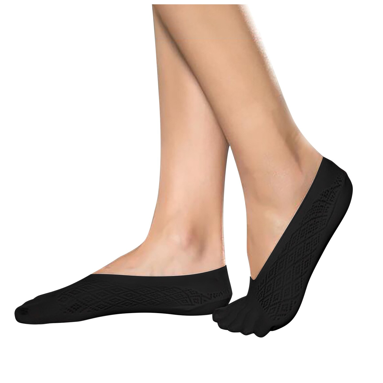 Women Summer Five-finger Socks Female ultrathin sock Funny Toe invisible sokken with silicone anti-skid anti-frictionbreathable