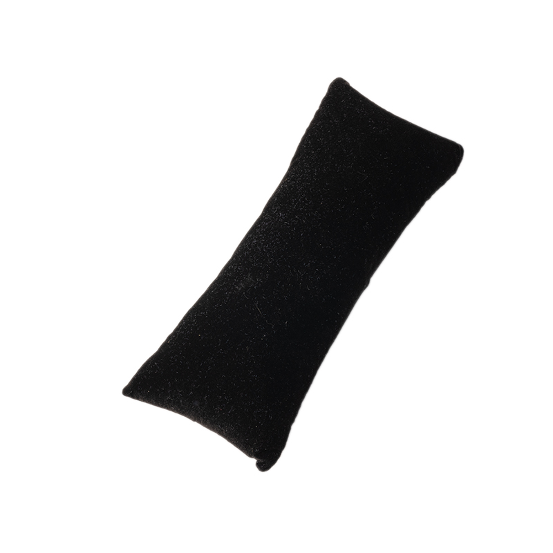 Zwart fluwelen linnen armband horloge kussen kussen houder voor armbanden accessoires sieraden display kleine bedrijven boetiek: bleke roze grijs