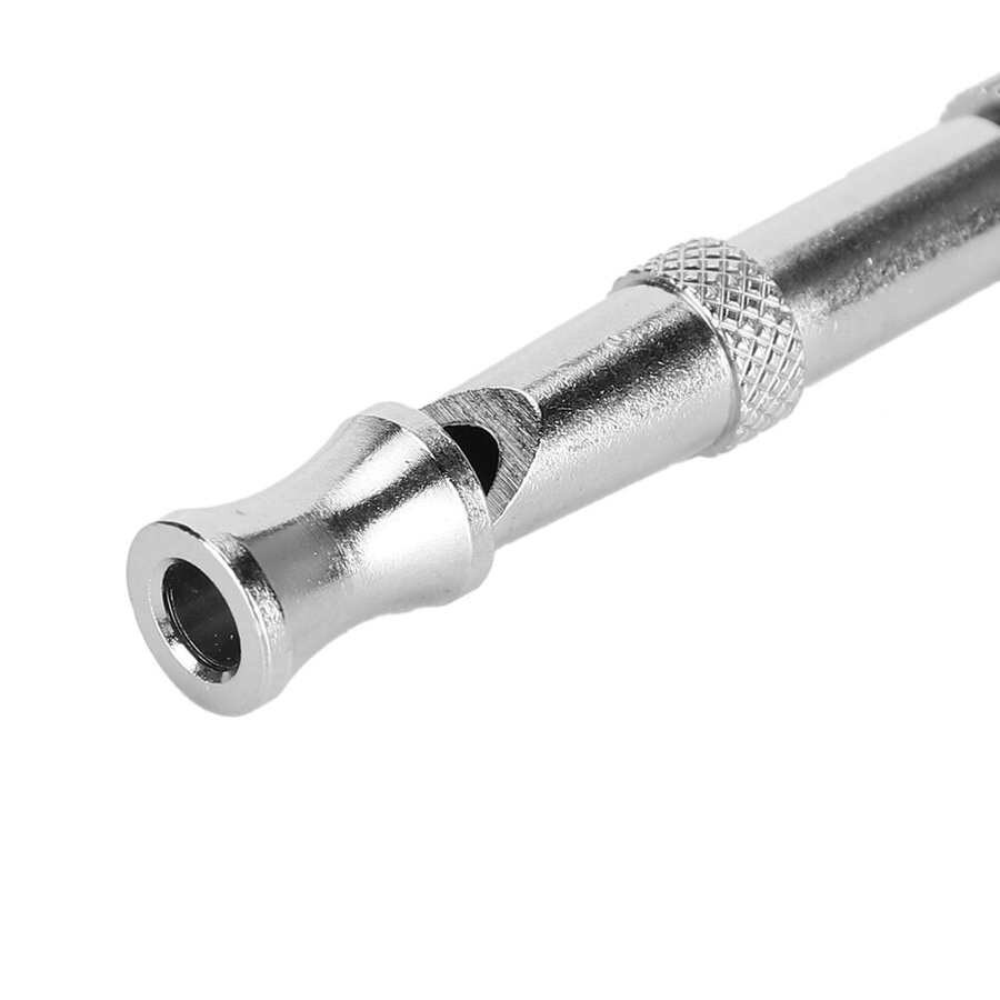 3 st duvor träning visselpipa husdjur fågel hund ultraljud träning visselpipa aluminiumlegering övningsverktyg