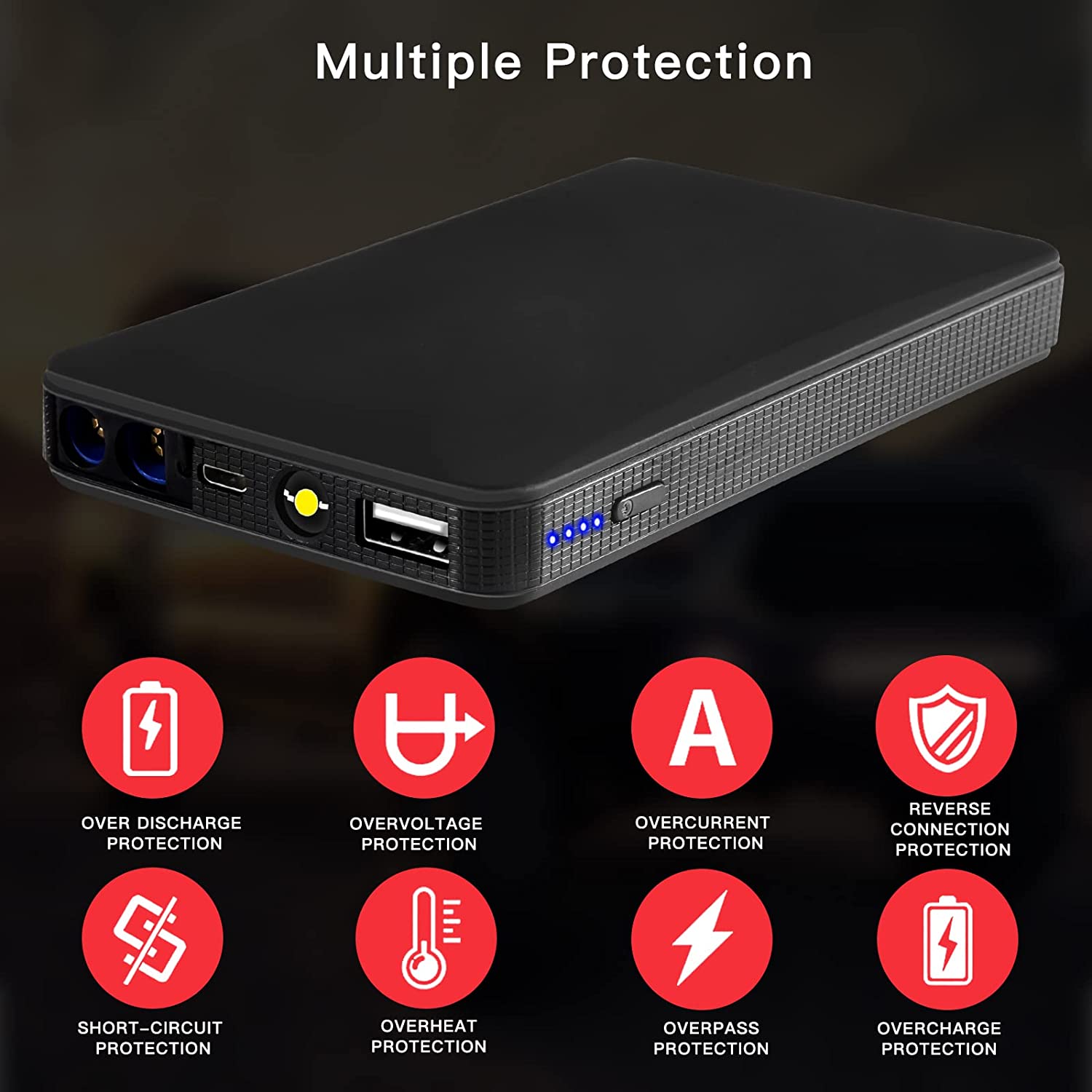 20000mAh 400A macchina salto antipasto portatile emergenza antipasto potenza Banca 12V portatile auto booster di partenza dispositivo batteria per macchina