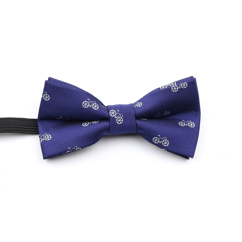 Nuovo papillon tessuto Jacquard per uomo bambino animale insetto Shiba Inu papillon festa di nozze casuale poliestere farfalla regalo carino: Kid 7