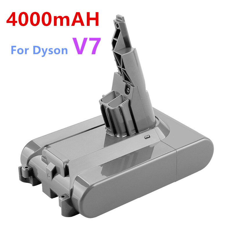 100% neue Dyson V7 batterie 21,6 V 98000mAh Li-lon Akku Für Dyson V7 Batterie Ebene Profi staubsauger Ersatz: 4000mAh