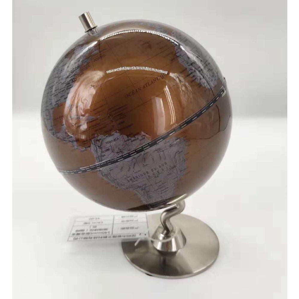 Diameter 140mm Globe with Metal stand Home Office Decoration