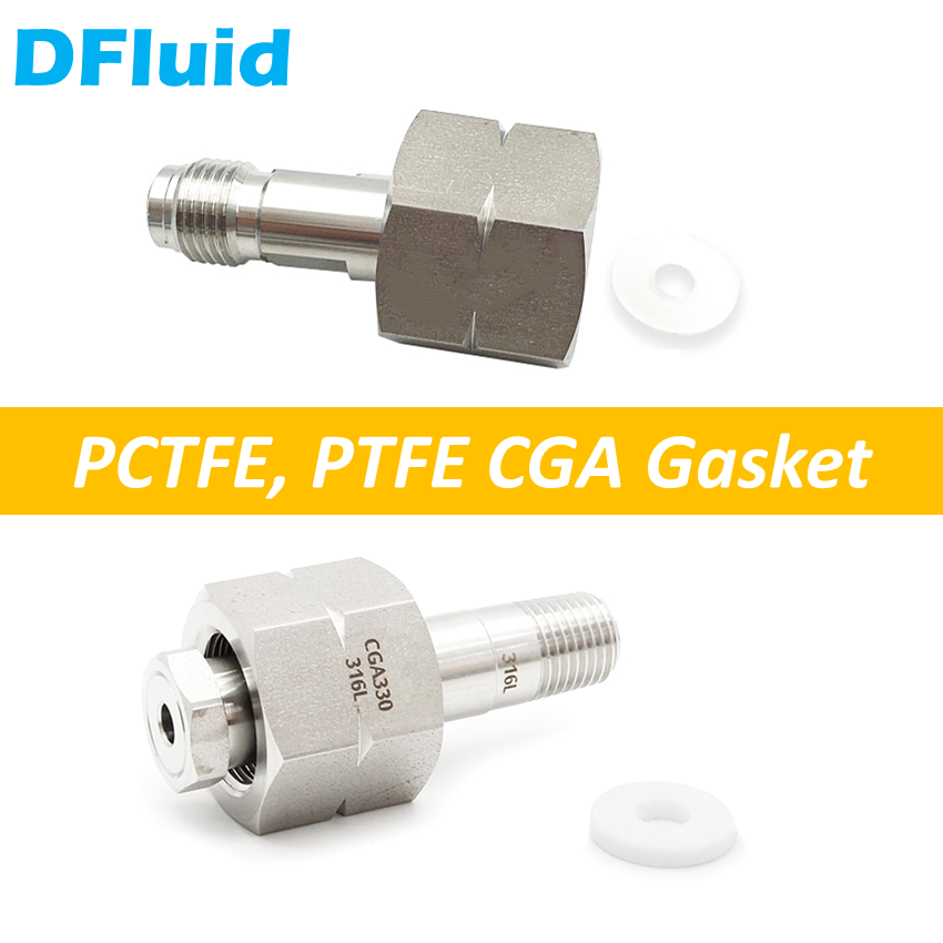 Gasflaschenanschluss Unterlegscheibe CGA170/180/320/330/660/670/679 BS341 6/7/8/10/12/14 Lärm477 1/5/6/7/8/9/10/11/14 PTFE PCTFE DICHTUNG